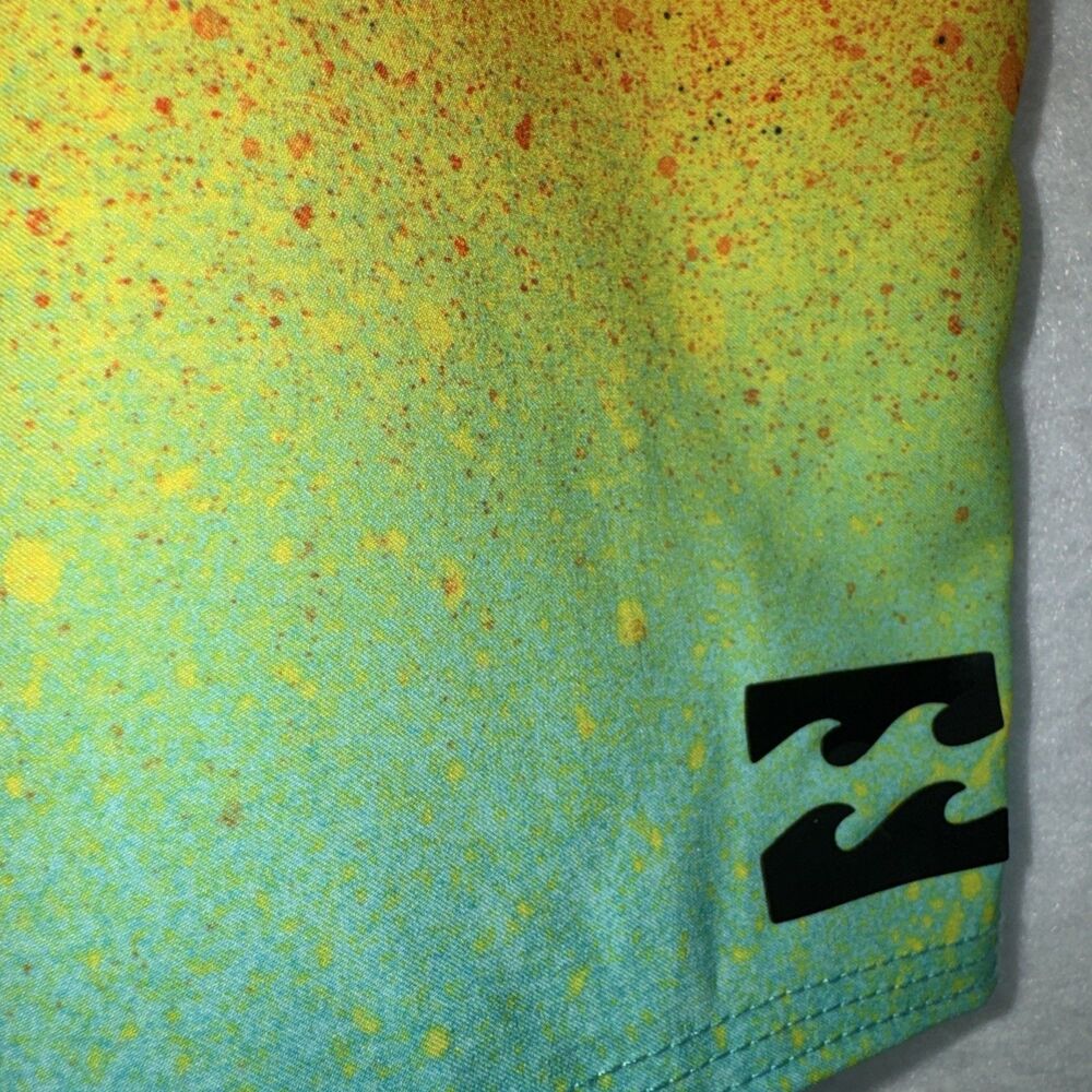 Billabong Platinum X Tribong Board Shorts Mens 34 Sunset Ombre Swim Trunks - Picture 3 of 13